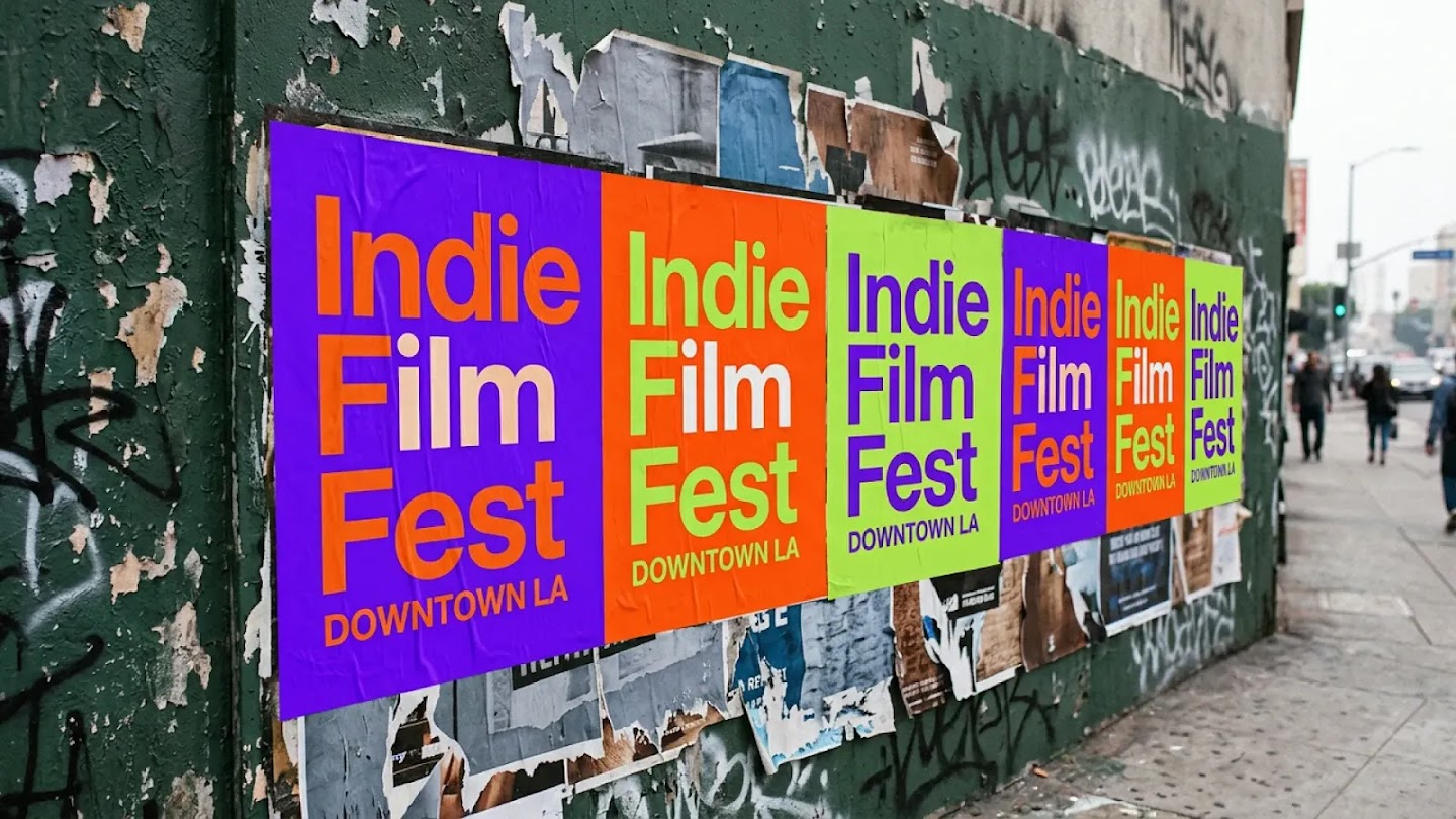 Indie Film Fest — Wheat-Pasted Posters