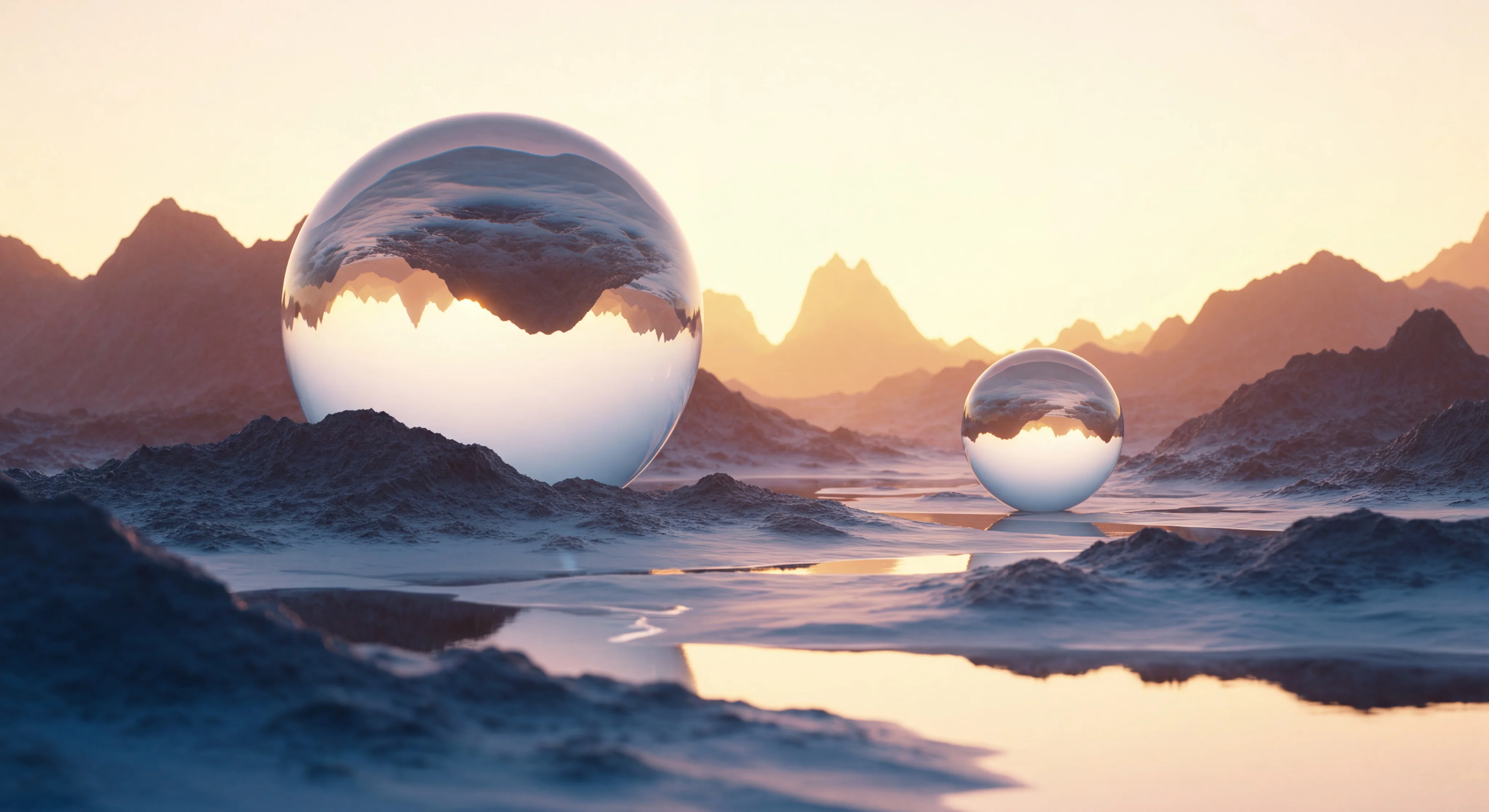 Glass Orb — Upscaled to 4K